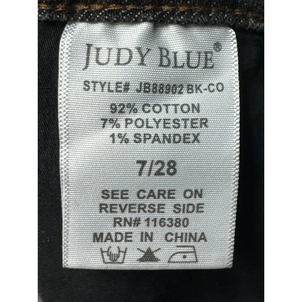 Judy Blue Women's Slim Fit Stretch Gray Jeans - Size 7/28 (28x29)‎